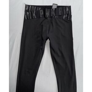 Pink Ultimate Athletic Leggings With Waist Logo Women's Size XS